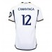 Real Madrid Eduardo Camavinga #12 Domácí Dres 2023-24 Krátkým Rukávem